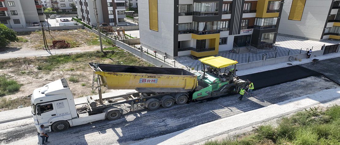 Başkan Pekyatırmacı Asfalt Çalışmalarını İnceledi