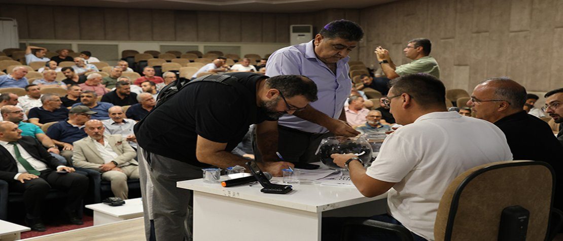 Yeni Kamyon Garajı’nda Hak Sahibi Esnaflar İçin Kuralar Çekildi