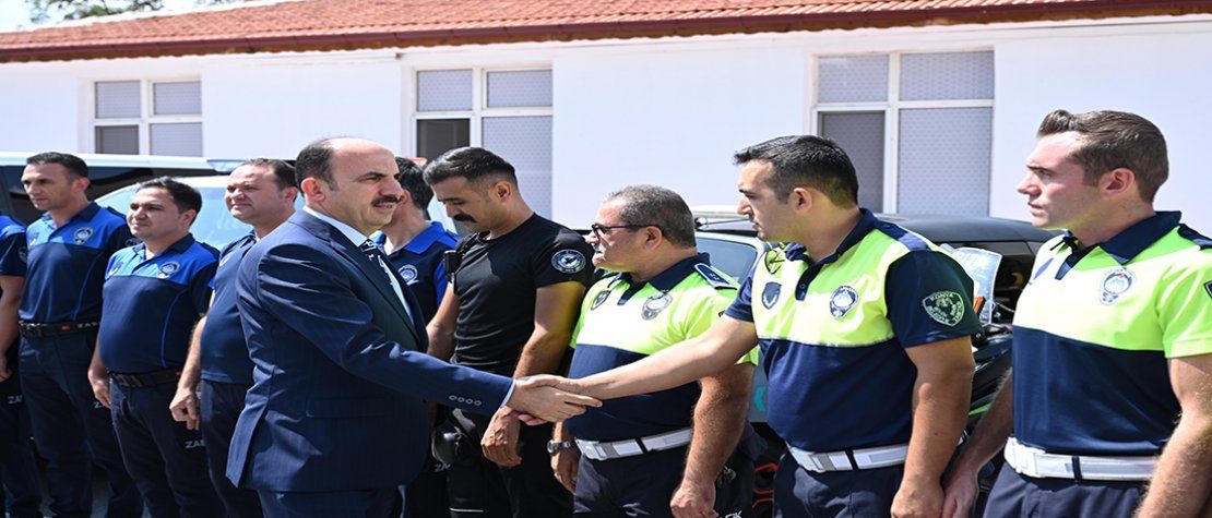 Başkan Altay Zabıta Teşkilatı’nın 198. Kuruluş Yılını Kutladı