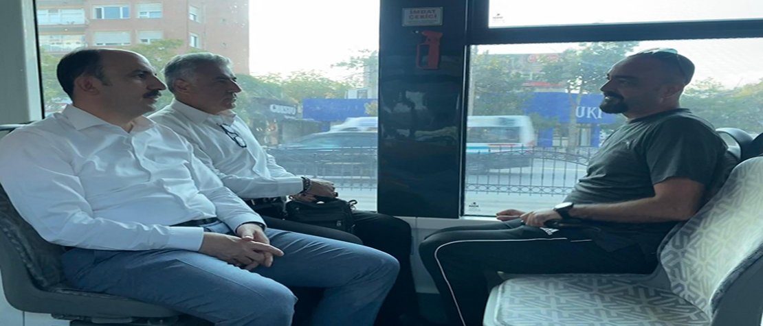 Başkan Altay, Tramvayda Vatandaşlarla Seyahat Etti