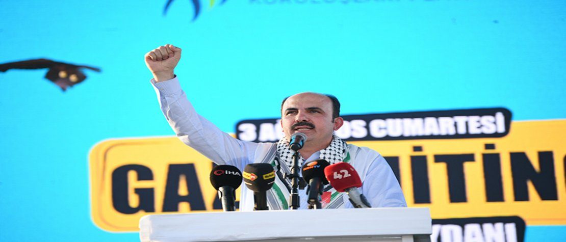 Başkan Altay: “Gazze, Tüm İnsanlık Vicdanının Gömüldüğü Bir Mezar Oldu”