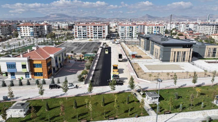 Karatay Belediyesi Asfalt Çalışmalarını Sürdürüyor