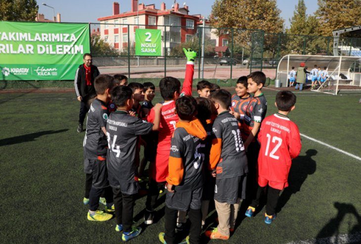 İlkokullar Arası Dostluk Ve Kardeşlik Futbol Turnuvası” Başladı