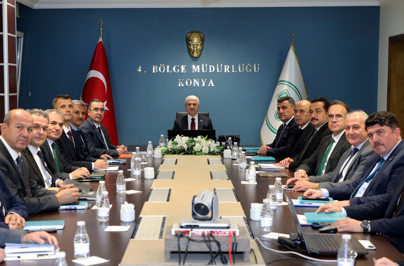 Valimiz İbrahim Akın, Devlet Su İşleri 4. Bölge Müdürlüğünü Ziyaret Etti