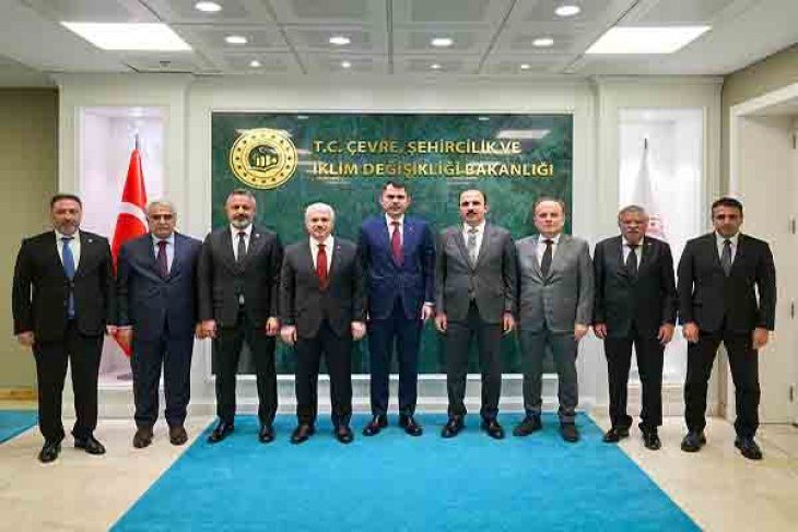 Konya Heyeti Bakanlarla Konya Yatırımlarını Değerlendirdi