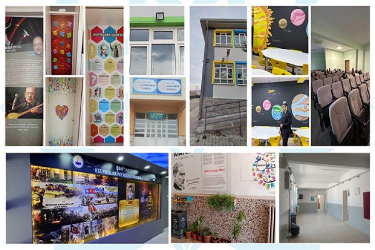 “Bizim Okulumuz” Projesi İle Eğitim Alanlarında Büyük Değişim