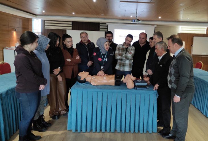 Basın Mensuplarına İlk Yardım Eğitimi Konya’da Başladı