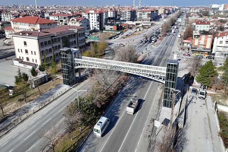 Başkan Altay: “Yeniden İnşa Ettiğimiz Yaşar Doğu Yaya Üst Geçidi Hayırlı Olsun”