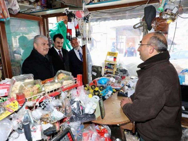 Valimiz İbrahim Akın, Derbent İlçemizi Ziyaret Etti
