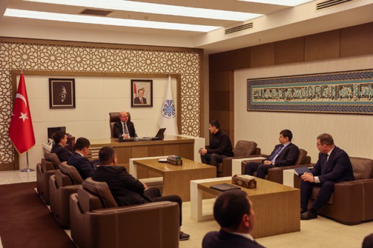 Özbekistanlı Heyetten Başkan Pekyatırmacı’ya Ziyaret