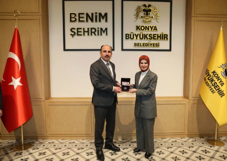 Aile Ve Sosyal Hizmetler Bakanı Göktaş Başkan Altay’ı Ziyaret Etti