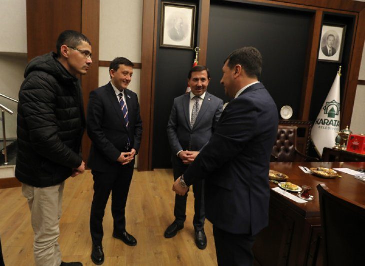 Özbekistanlı Heyetten Başkan Kılca’ya Ziyaret