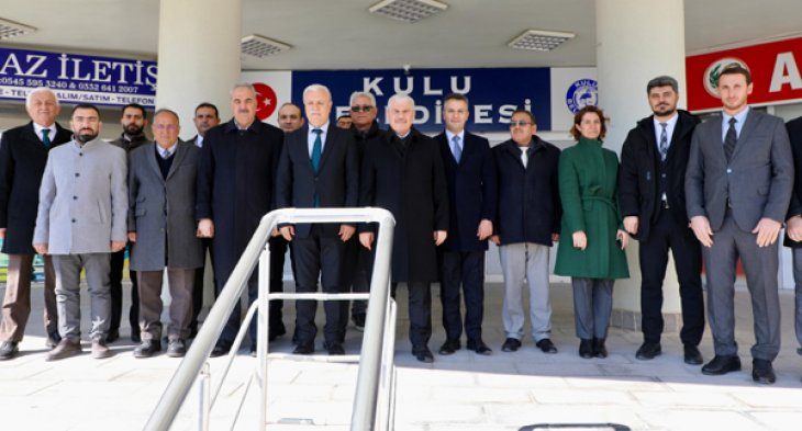 Valimiz İbrahim Akın, Kulu İlçemizi Ziyaret Etti