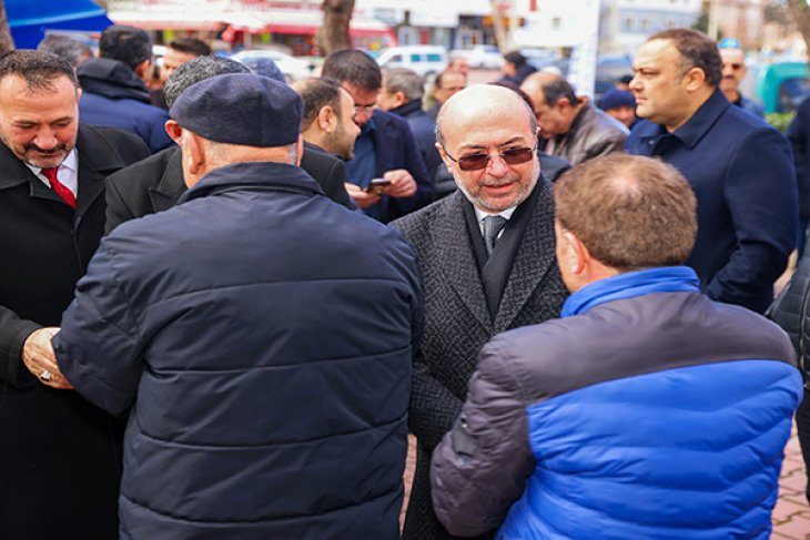 Başkan Pekyatırmacı Bedir Mahallesi’nde Vatandaşlarla Bir Araya Geldi