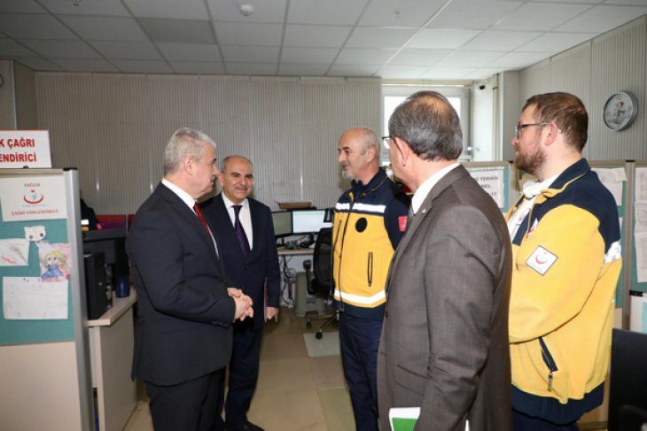 112 Acil Çağrı Hizmetleri İl Koordinasyon Komisyonu Toplantısı