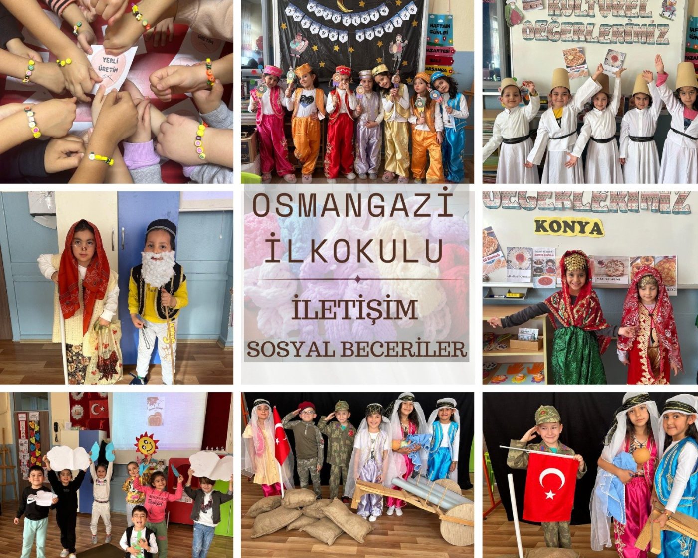 Konya Selçuklu Osmangazi İlkokulu Öğrencileri