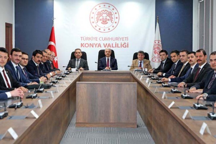 Kaymakamlar Toplantısı, Valimiz İbrahim Akın