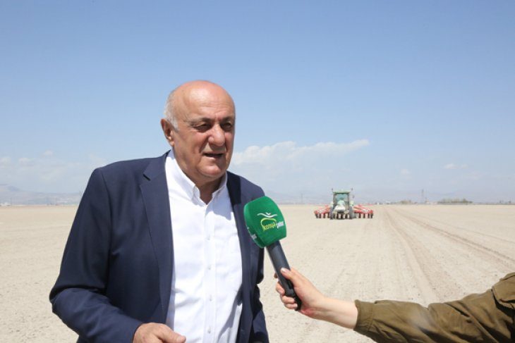 Başkan Erkoyuncu, Şeker Pancarı Ekimine Start Verdi