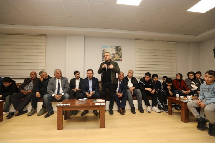 Hasan Kılca, Çimenlik Mahallesi’nde Vatandaşlarla Buluştu