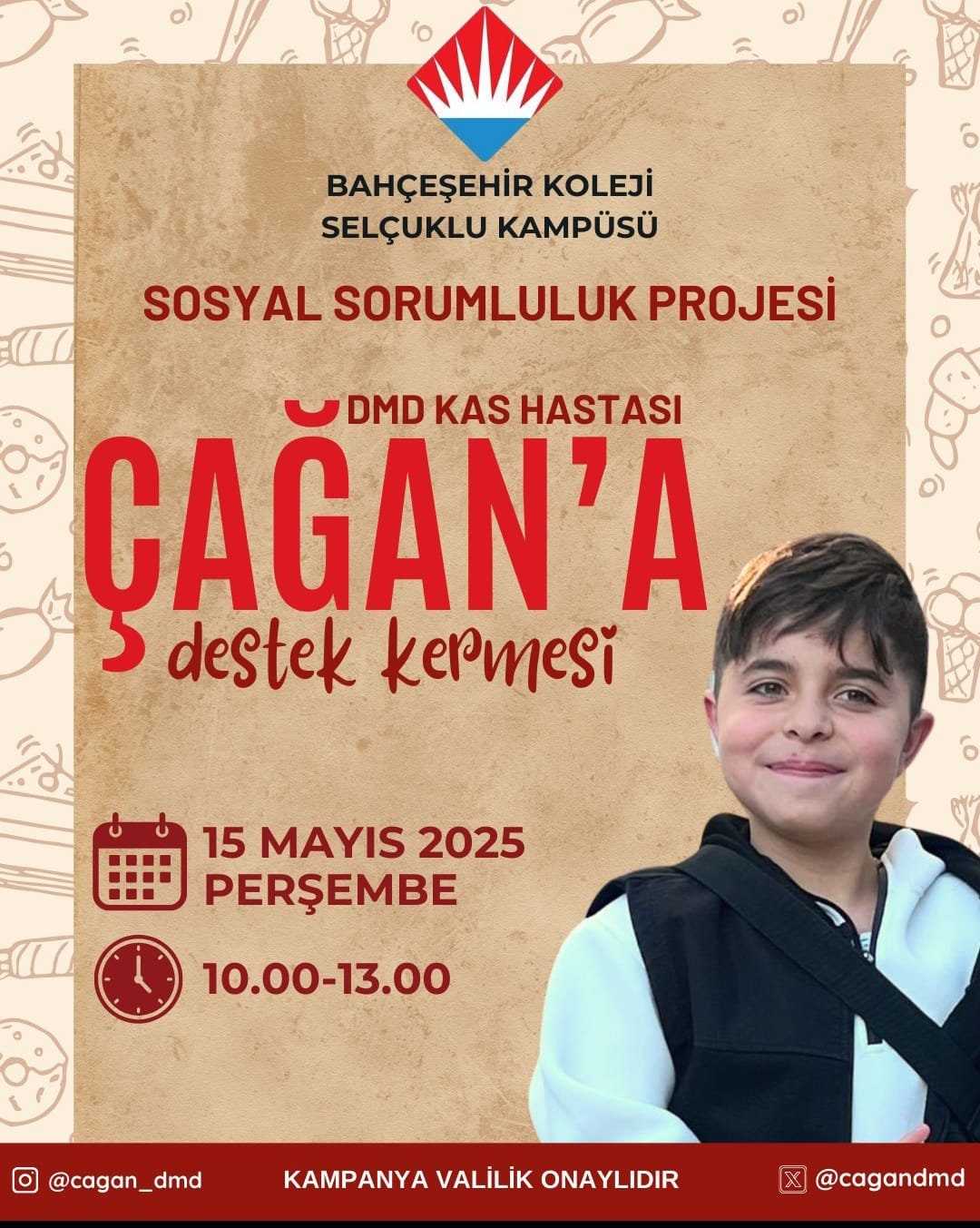 Çağan’ A Destek Kermesi…