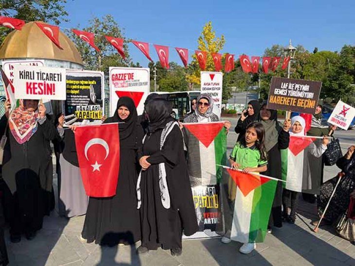 Siyonistler Protesto Edildi