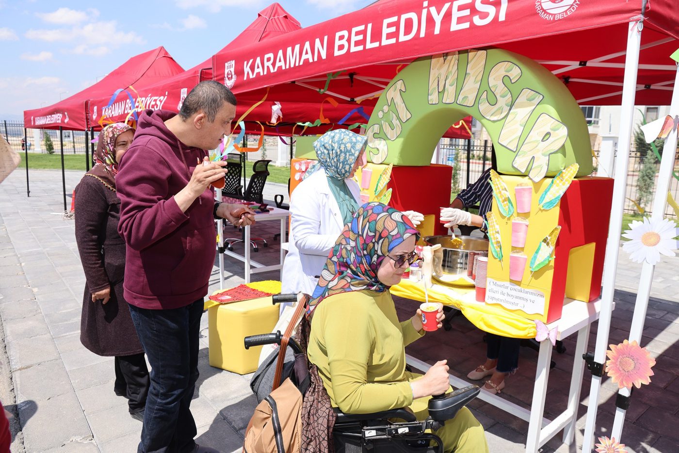 Bahar Şenliğinde Özel Bireyler Doyasıya Eğlendi