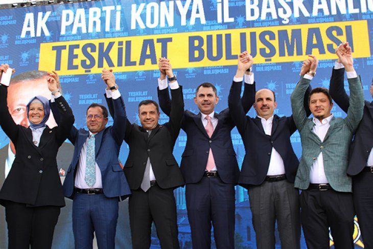 Konya’da AK Parti Teşkilat Buluşması Coşkusu