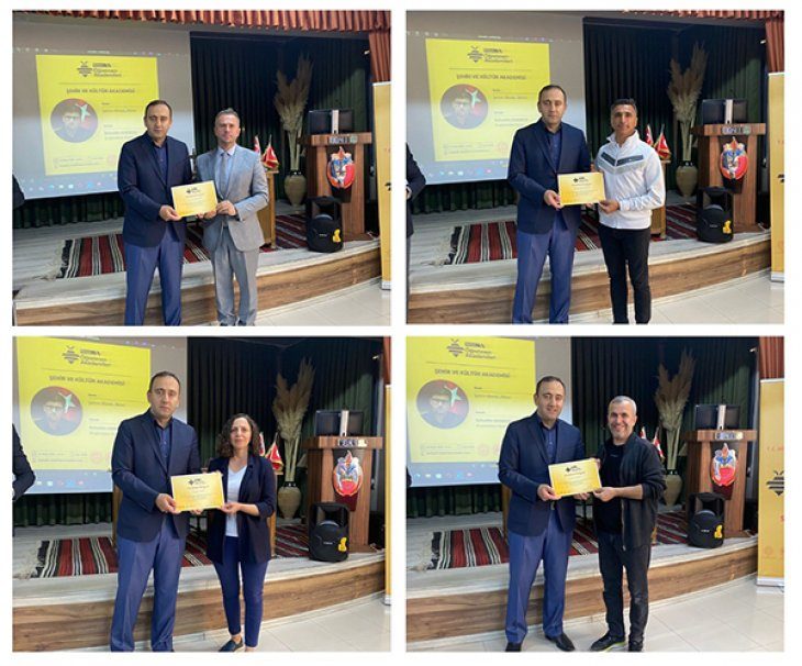 Öğretmen Akademileri Şehir Ve Kültür Akademisinde Öğretmenlere Sertifikaları Verildi