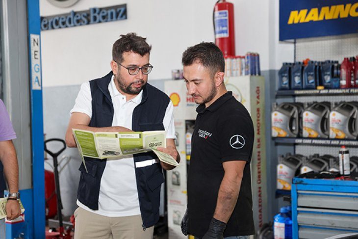 Selçuklu’da Sanayi Esnafı Atık Yönetimi Konusunda Bilgilendiriliyor