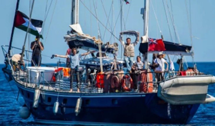 Gazze’ye Yardım Taşıyan Madleen Gemisine İsrail Saldırısı
