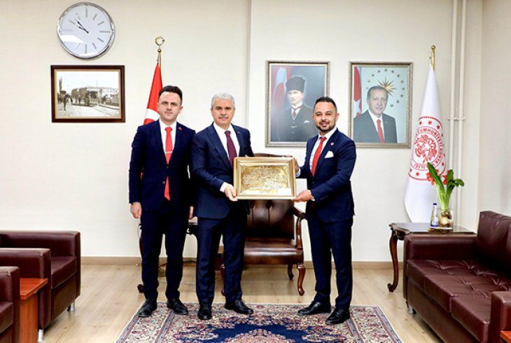 Şehit Gazi-Sen Konfederasyonu’ndan Konya Valisi İbrahim Akın’a Ziyaret