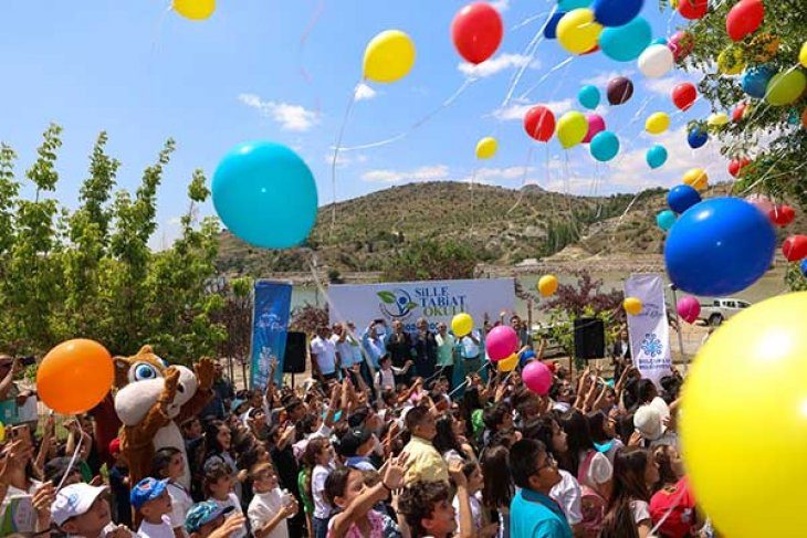Sille Tabiat Okulu’nda Mezuniyet Heyecanı Yaşandı