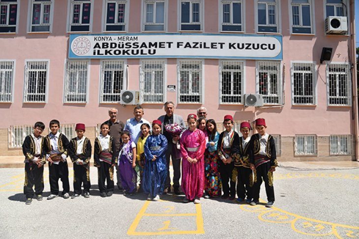 Konya İl Milli Eğitim Müdürü, Meram Abdussamet Fazilet Kuzucu İlkokulunu Ziyaret Etti