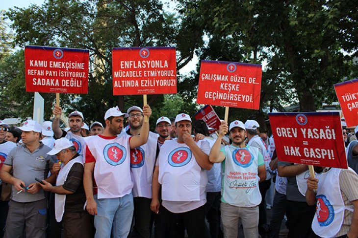 Türk-İş’ten Konya’da Eylem