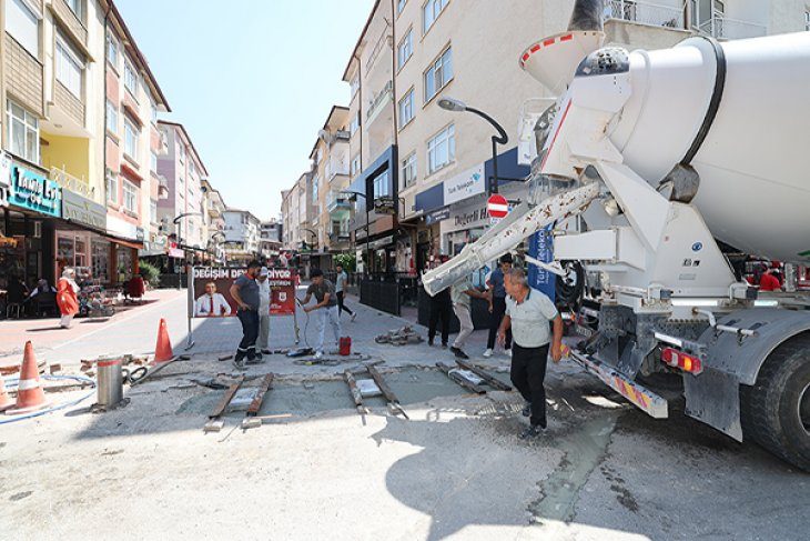 Kültür Sokağına Otomatik Bariyer Sistemi