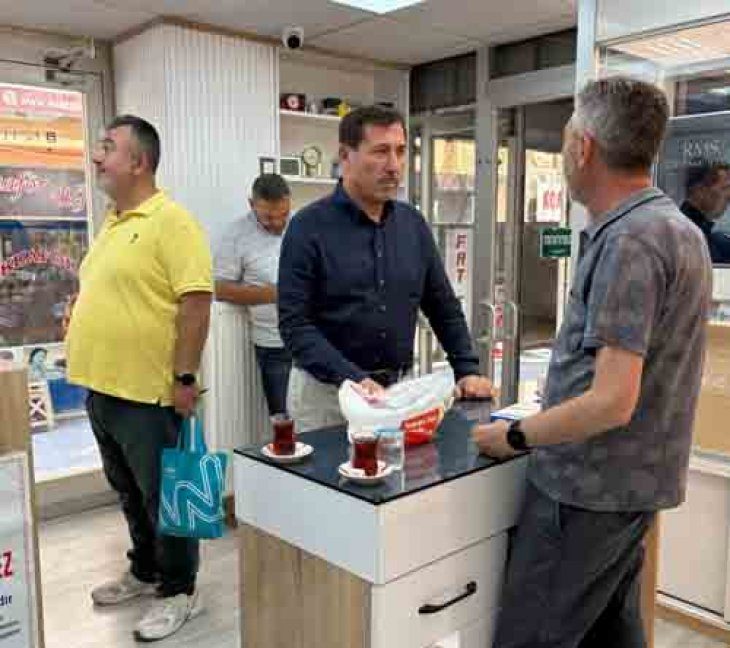 Başkan Kılca’dan Sağlık Merkezi Ve Esnaf Ziyareti