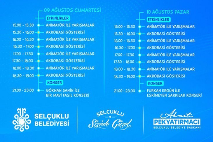 Selçuklu Seyir Tepesi Hafta Sonu Uçurtma Şenliğine Ev Sahipliği Yapacak