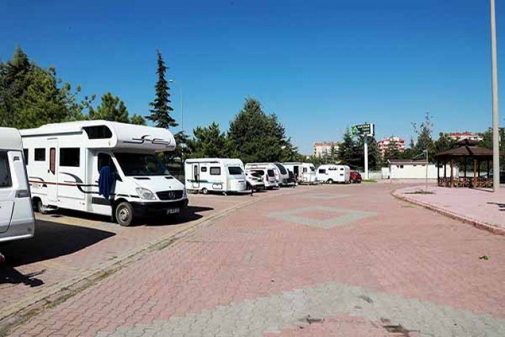 Şehrin Merkezinde Karavan Konforu