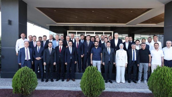 Başkan Büyükeğen, Cumhurbaşkanı Yardımcısı Yılmaz’dan