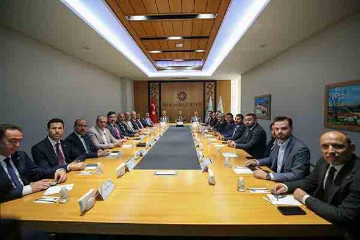 Bursa Heyeti Tecrübe Paylaşımı İçin Meram’da