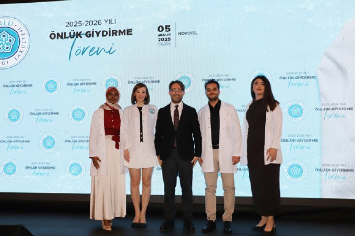 NEÜ’de Öğrenciler Beyaz Önlükleriyle Mesleğe İlk Adımı Attı