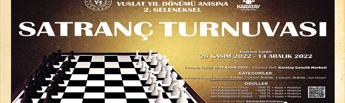 Karatay Belediyesi’nden 2. Satranç Turnuvası