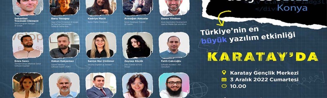 Türkiye’nin En Büyük Yazılım Etkinliği “Devfest Konya 2022” Karatay’da