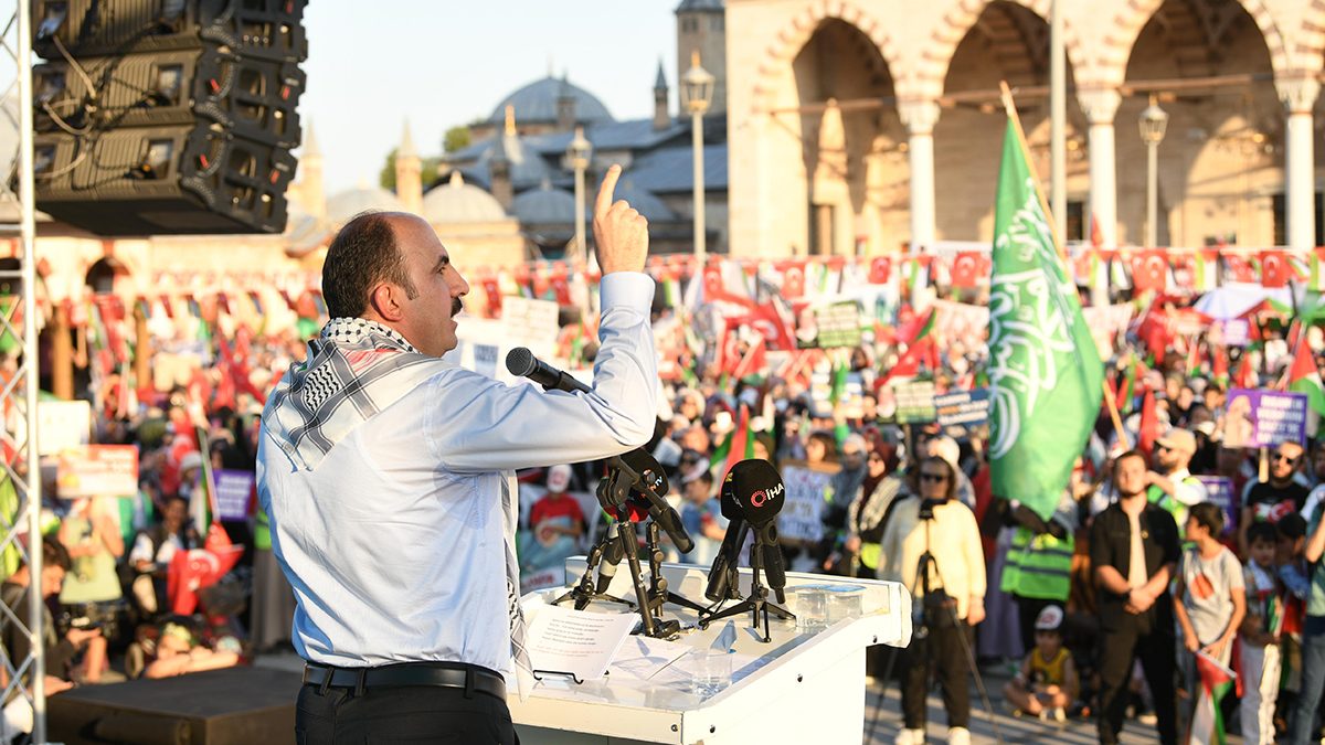 BAŞKAN ALTAY: “FİLİSTİN’İN GÖZYAŞI KURUMADAN İNSANLIĞIN VİCDANI AKLANAMAZ”