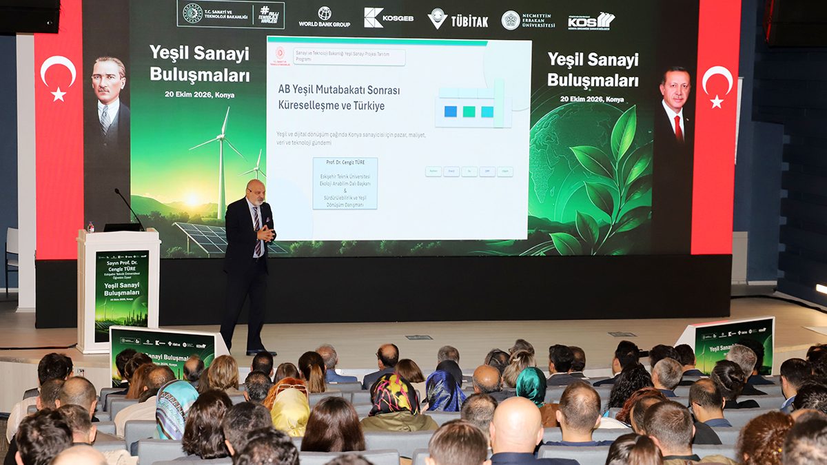 SANAYİNİN YEŞİL GELECEĞİ NEÜ’DE KONUŞULDU