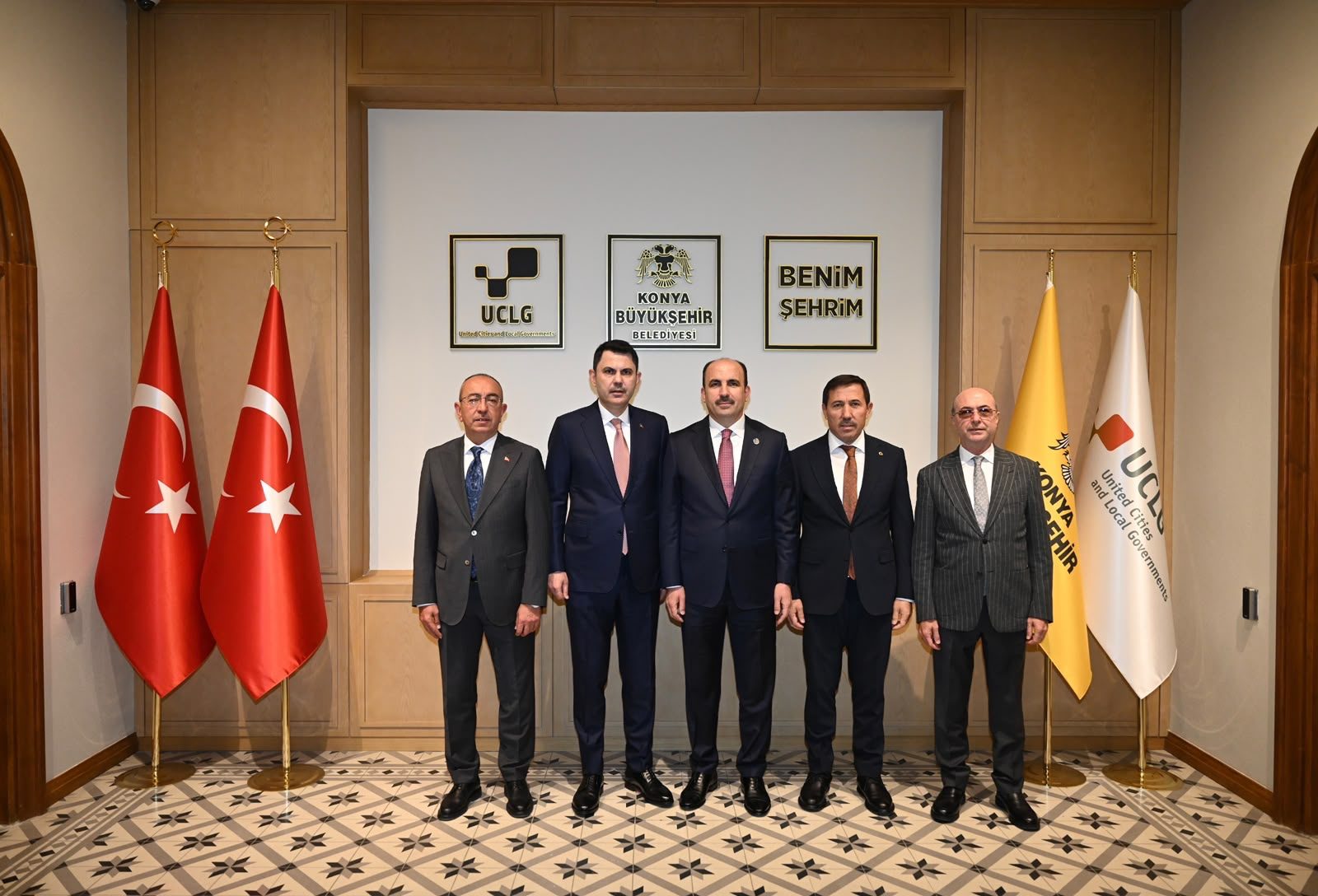 BAKAN MURAT KURUM’DAN KONYA BÜYÜKŞEHİR’E ZİYARET