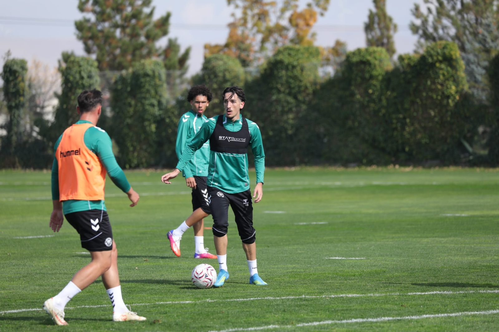 KONYASPOR, SAMSUNSPOR MAÇI HAZIRLIKLARINA BAŞLADI